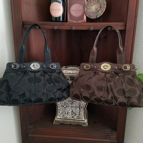 Coach Handbags - Coach Handbag Bundle Monogram Shoulder Purse Set